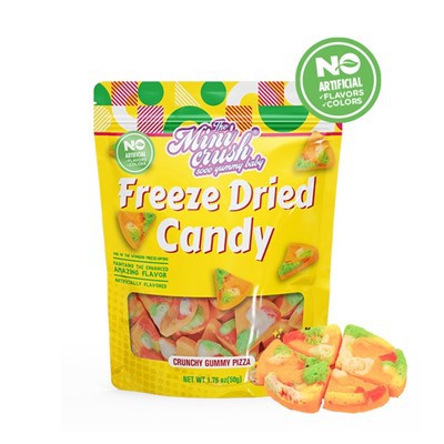 Pizza crujiente liofilizada (color natural)